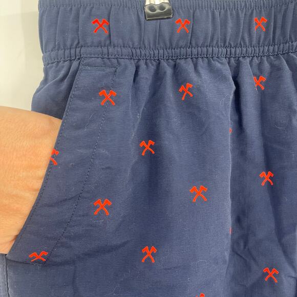 The North Face FlashDry Mens Swim Trunks Sz L Axes Beach Coastal Blue Drawstring - Picture 3 of 13